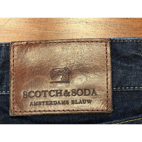 36 X 32 Scotch & Soda Vernon Button Fly Amsterdam Blau Radio Jeans Blue - Picture 14 of 16